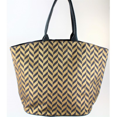 9201 - GRAY CANVAS TOTE BAG